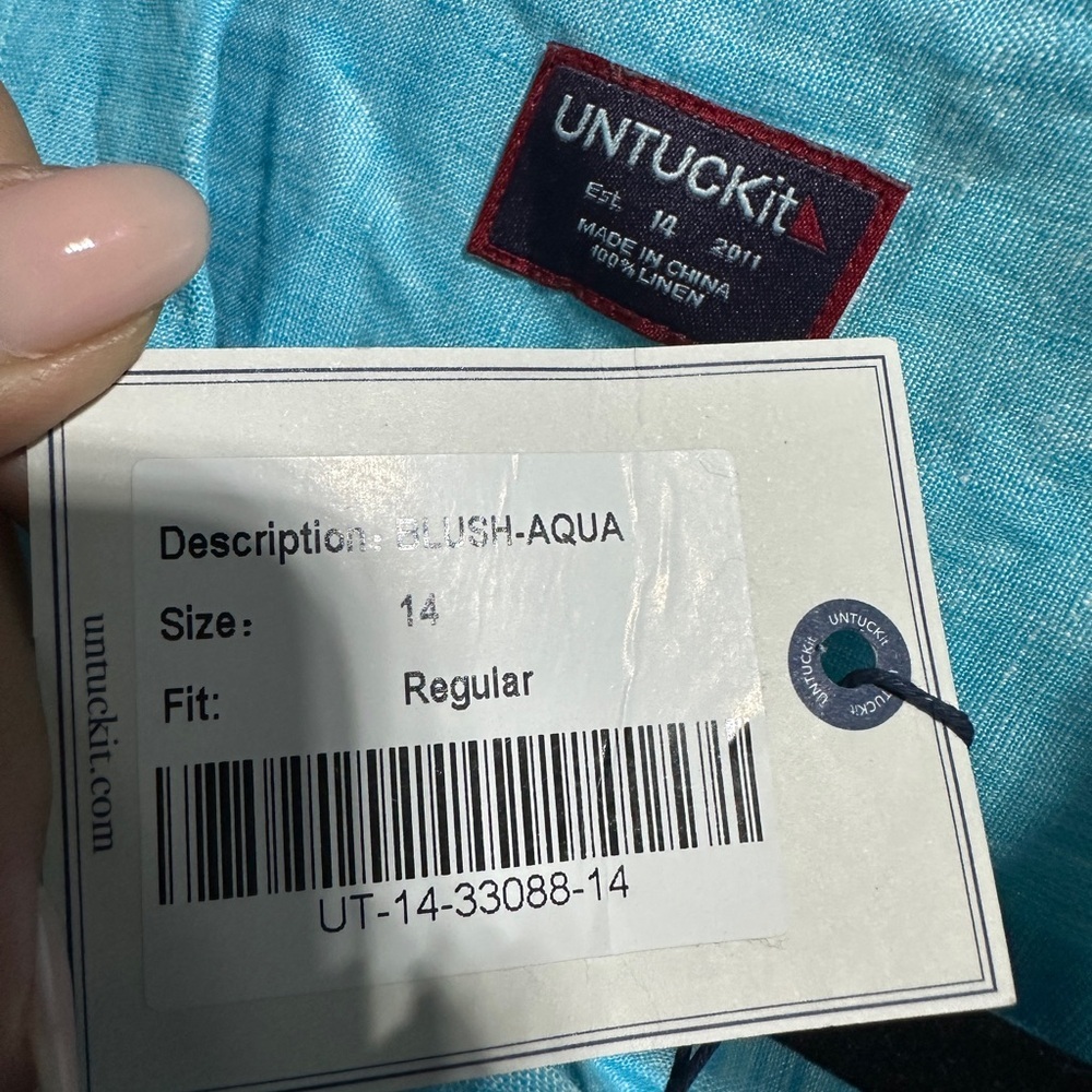 Untuckit | Linen Button Up - Picture 5 of 5